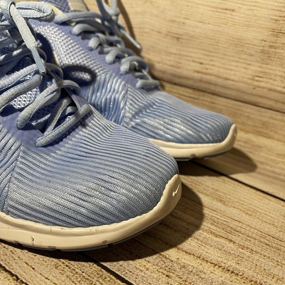 Nike Training Flex BiJoux Running Shoe sneaker blue size 6.5 - Picture 3 of 6